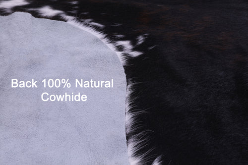 Tricolor Natural Cowhide Rug - X-Large 7'1