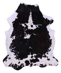 Thumbnail for Tricolor Natural Cowhide Rug - XLarge 7'1