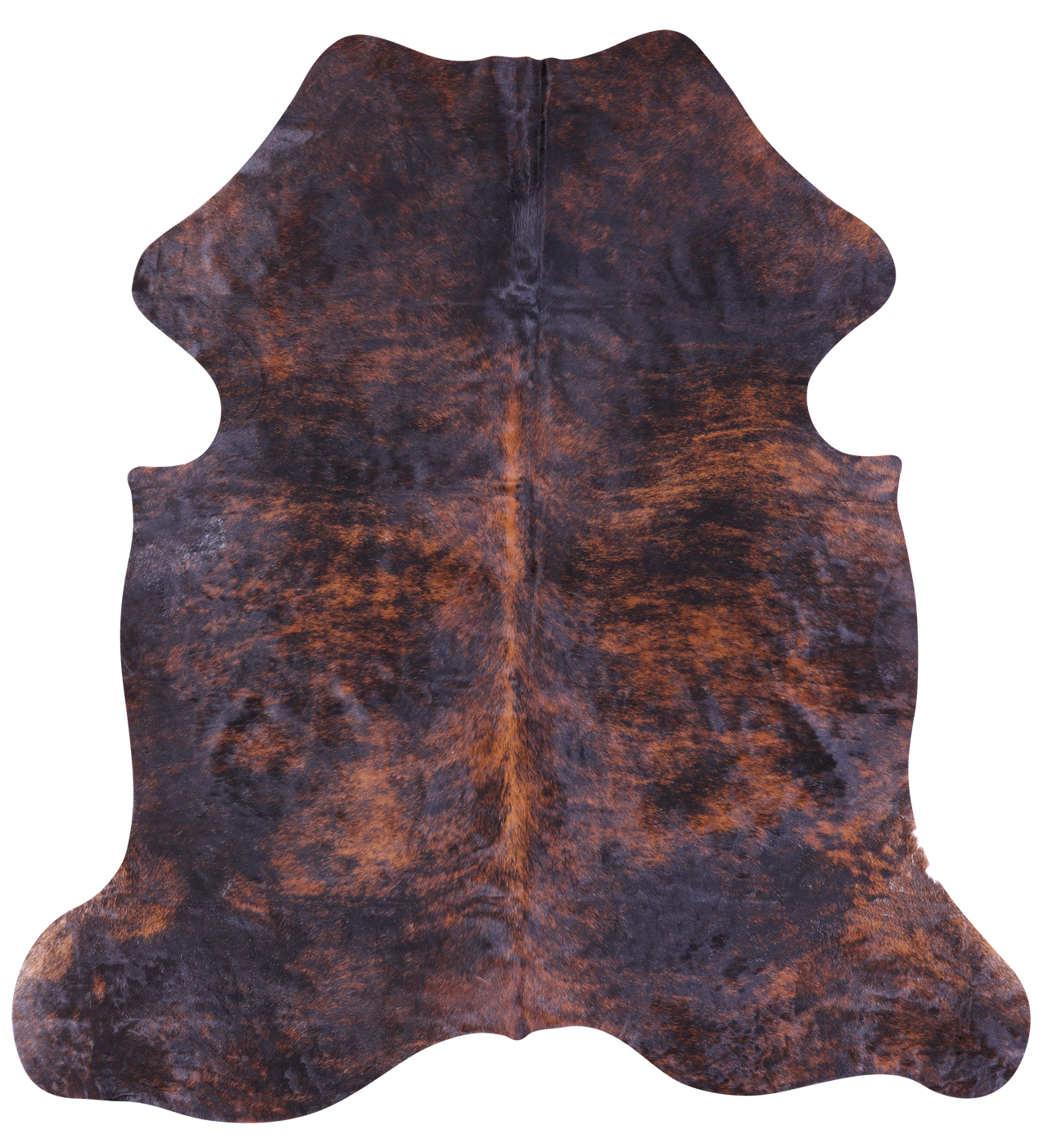 Brindle Natural Cowhide Rug - Large 6'11"H x 6'4"W