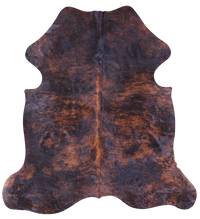 Thumbnail for Brindle Natural Cowhide Rug - Large 6'11