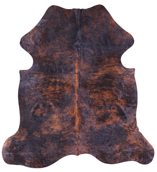 Brindle Natural Cowhide Rug - Large 6'11