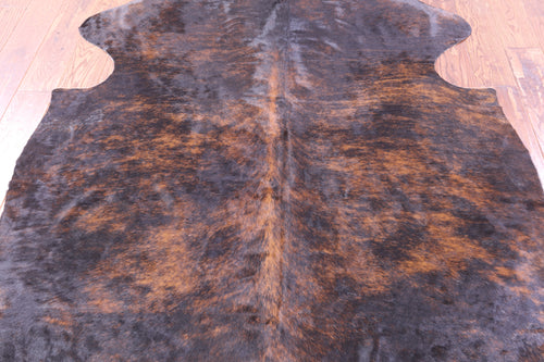 Brindle Natural Cowhide Rug - Large 6'11