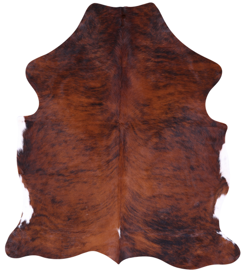 Brindle Natural Cowhide Rug - Medium 6'1