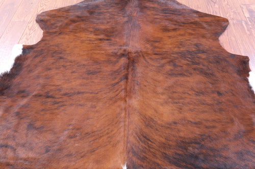 Brindle Natural Cowhide Rug - Medium 6'1