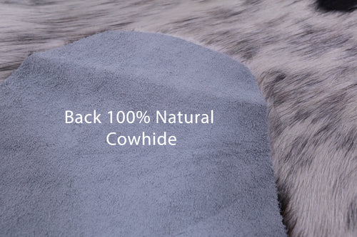 Tricolor Natural Cowhide Rug - Medium 6'2