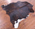 Brindle Natural Cowhide Rug - Medium 6'2"H x 5'9"W