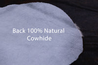 Thumbnail for Brindle Natural Cowhide Rug - Medium 6'2