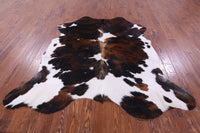 Thumbnail for Tricolor Natural Cowhide Rug - Large 6'10