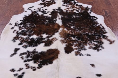 Tricolor Natural Cowhide Rug - XX-Large 8'3