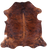 Brindle Natural Cowhide Rug - Large 6'6"H x 6'3"W