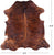 Brindle Natural Cowhide Rug - Large 6'6"H x 6'3"W