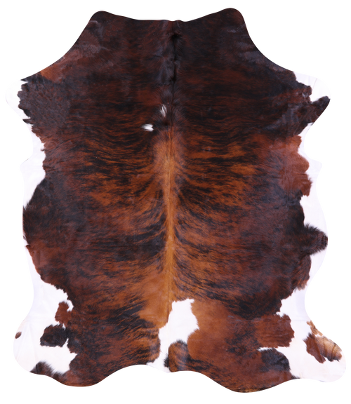 Brindle Natural Cowhide Rug - X-Large 7'2