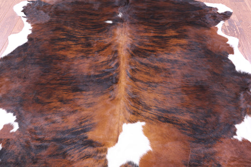 Brindle Natural Cowhide Rug - X-Large 7'2