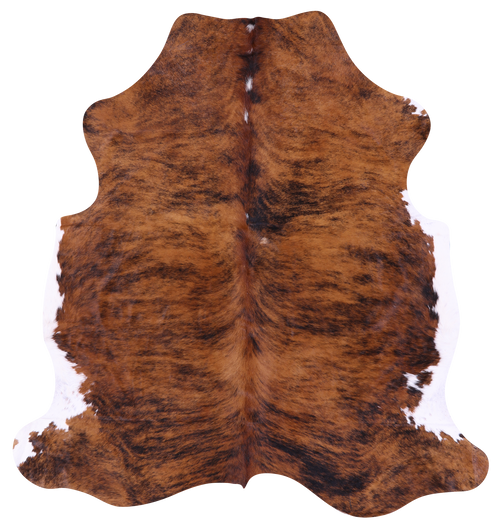 Brindle Natural Cowhide Rug - Medium 6'1