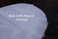 Thumbnail for Brindle Natural Cowhide Rug - Large 6'9