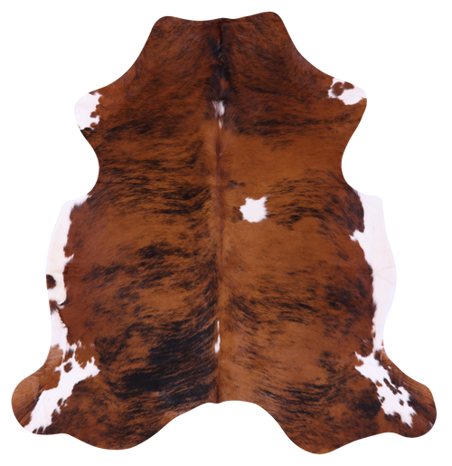 Brindle Natural Cowhide Rug - Medium 6'2