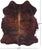 Brindle Natural Cowhide Rug - Large 6'7"H x 5'7"W