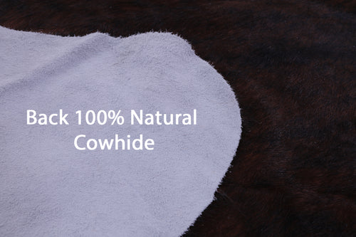 Brindle Natural Cowhide Rug - Large 6'7