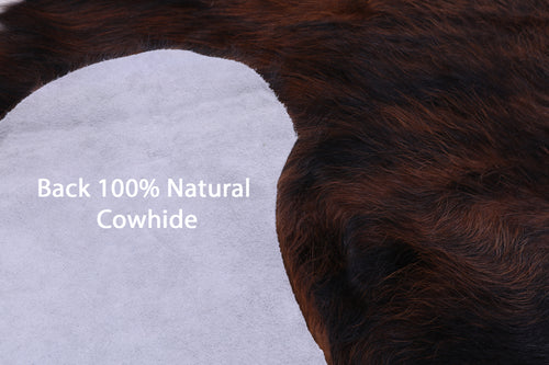 Brindle Natural Cowhide Rug - Large 6'8