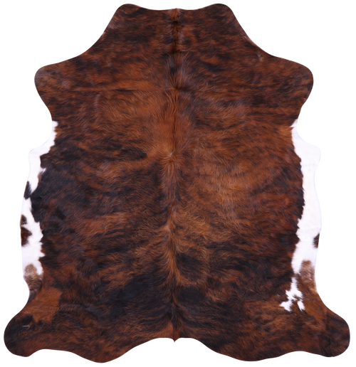 Brindle Natural Cowhide Rug - Large 6'8