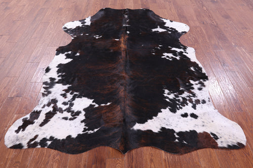 Tricolor Natural Cowhide Rug - X-Large 7'4