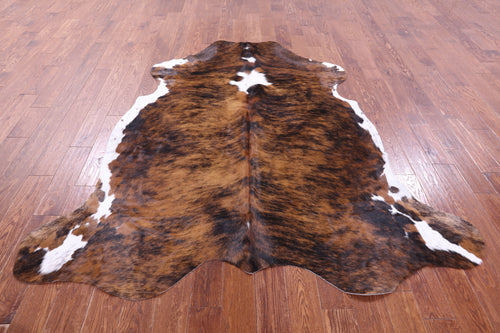Brindle Natural Cowhide Rug - X-Large 7'1