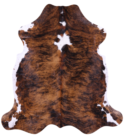 Brindle Natural Cowhide Rug - X-Large 7'1
