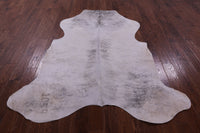 Thumbnail for Grey Brindle Natural Cowhide Rug - X-Large 7'2