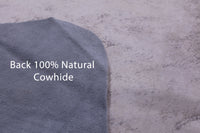 Thumbnail for Grey Brindle Natural Cowhide Rug - X-Large 7'2