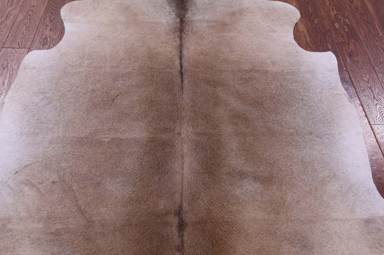 Champagne Natural Cowhide Rug - Large 6'4"H x 5'7"W