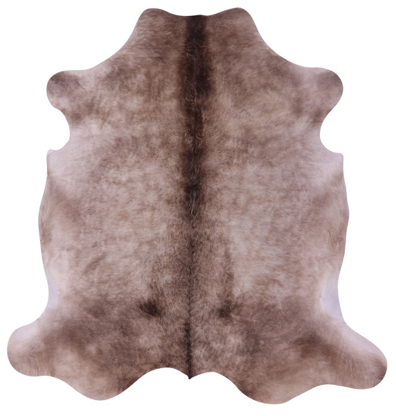 Champagne Natural Cowhide Rug - X-Large 7'3"H x 7'0"W