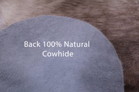 Thumbnail for Champagne Natural Cowhide Rug - X-Large 7'3