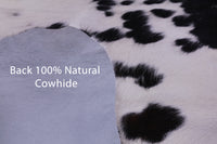 Thumbnail for Salt & Pepper Natural Cowhide Rug - X-Large 7'0