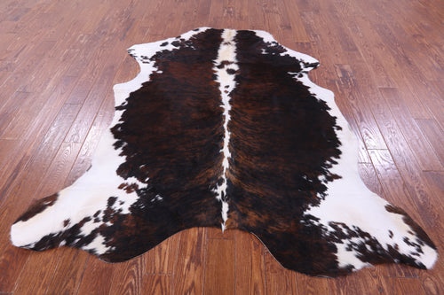 Tricolor Natural Cowhide Rug - X-Large 7'0