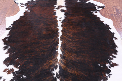Tricolor Natural Cowhide Rug - X-Large 7'0