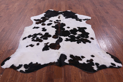 Tricolor Natural Cowhide Rug - Large 6'10