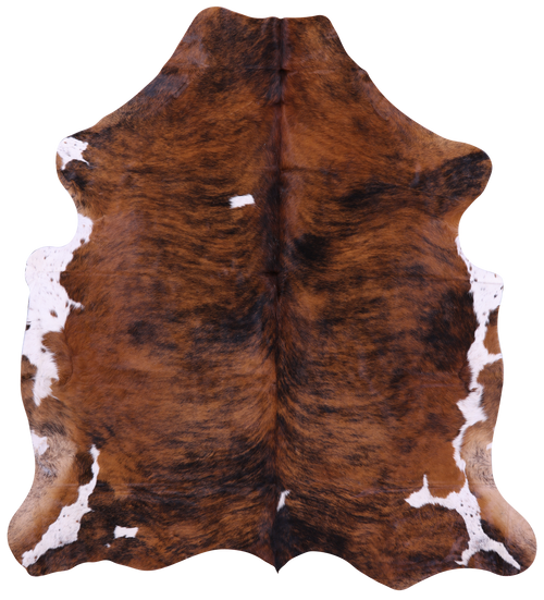 Brindle Natural Cowhide Rug - X-Large 7'0