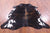 Tricolor Natural Cowhide Rug - Medium 6'1"H x 5'9"W