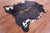 Tricolor Natural Cowhide Rug - Medium 6'1"H x 5'9"W