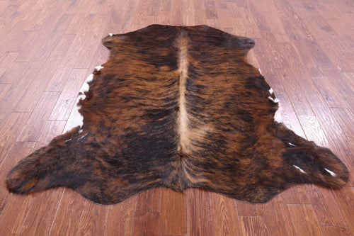 Brindle Natural Cowhide Rug - Large 6'4