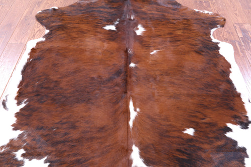 Brindle Natural Cowhide Rug - Large 6'7
