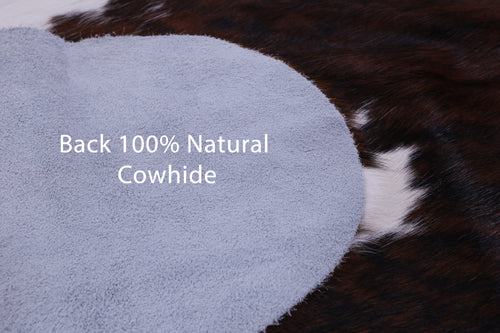Brindle Natural Cowhide Rug - Large 6'7