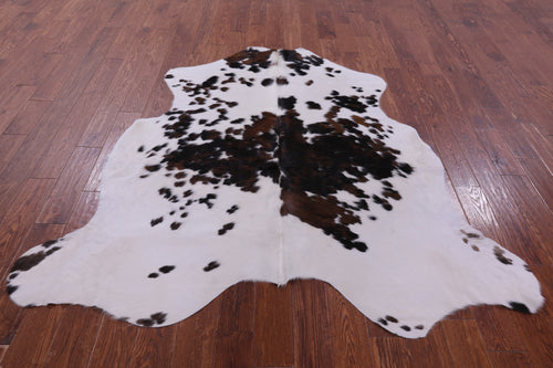 Tricolor Natural Cowhide Rug - Large 6'5
