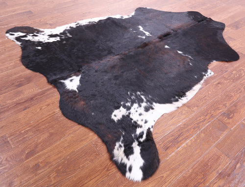 Tricolor Natural Cowhide Rug - X-Large 7'4
