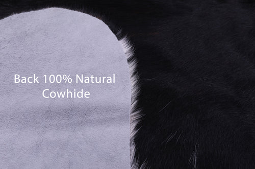 Tricolor Natural Cowhide Rug - X-Large 7'4