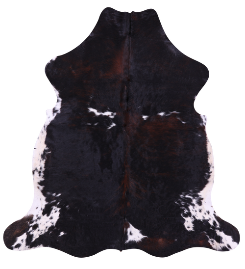 Tricolor Natural Cowhide Rug - X-Large 7'4