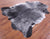 Black Salt & Pepper Natural Cowhide Rug - XX-Large 8'0"H x 6'7"W