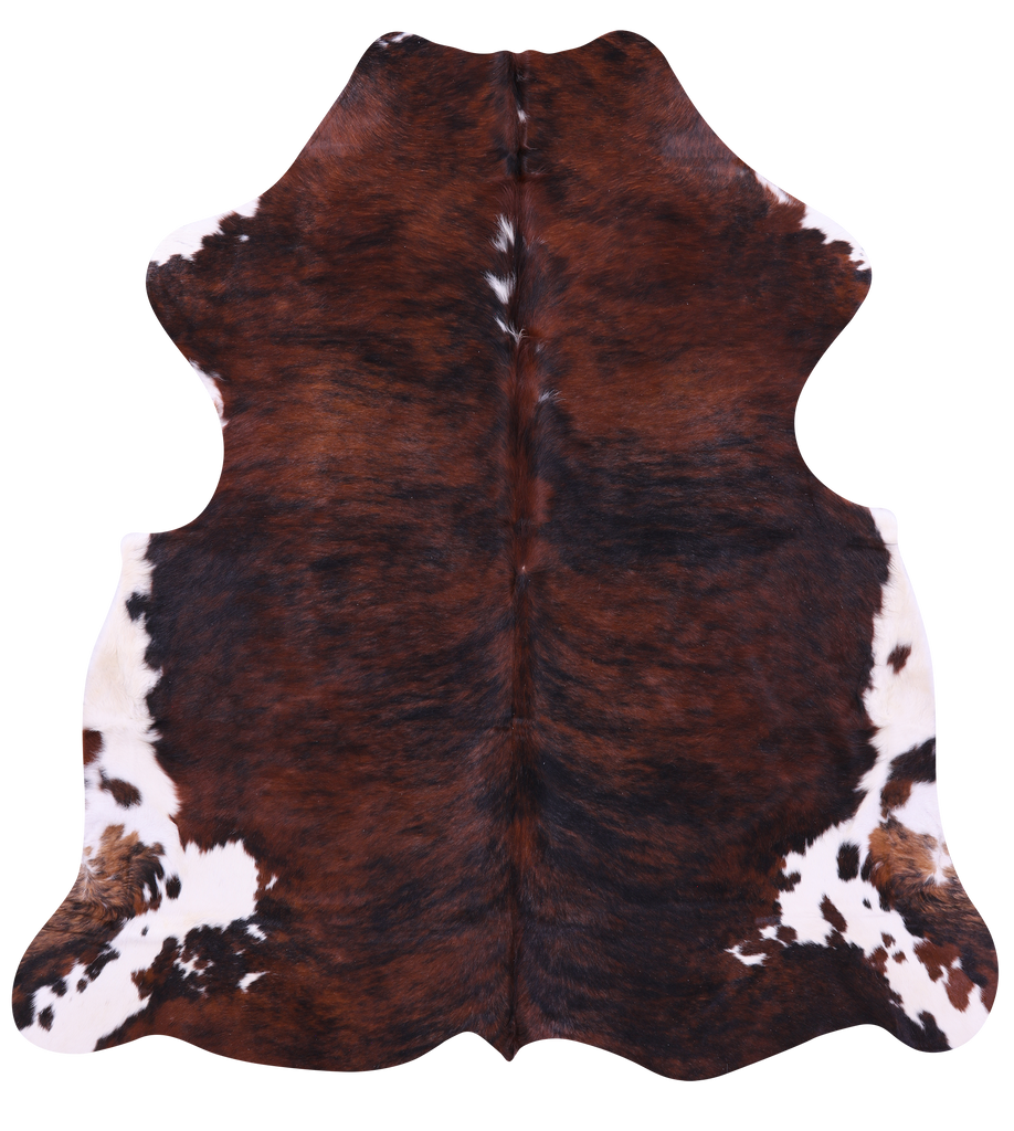 Brindle Natural Cowhide Rug - X-Large 7'2"H x 6'9"W