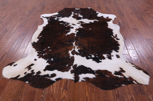 Tricolor Natural Cowhide Rug - X-Large 7'0