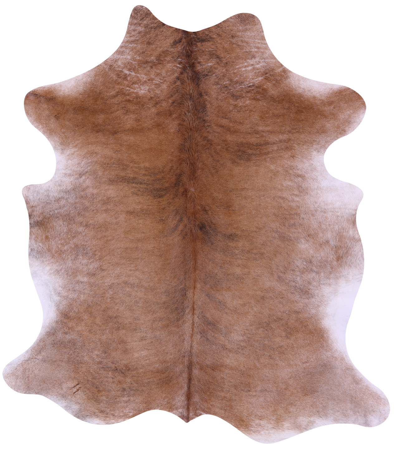 Champagne Natural Cowhide Rug - X-Large 7'0"H x 6'4"W